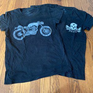 Bundle of 2 Deus Ex Machina t-shirts VGUC S